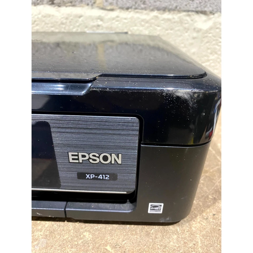 Epson XP-412 C462K All-In-One Inkjet Printer Black Wireless Wi-Fi LED Display - Image 3 of 4