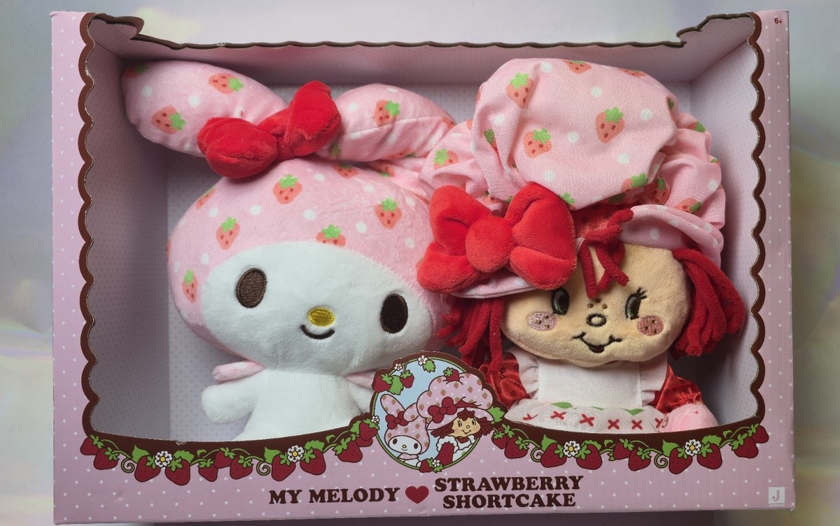 Hello Kitty and Friends 8-Inch Strawberry Shortcake x My Melody