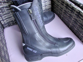 DAYTONA Motorradstiefel TOURING STAR GTX Gr.44 Leder Gore Tex Neu Ungetragen