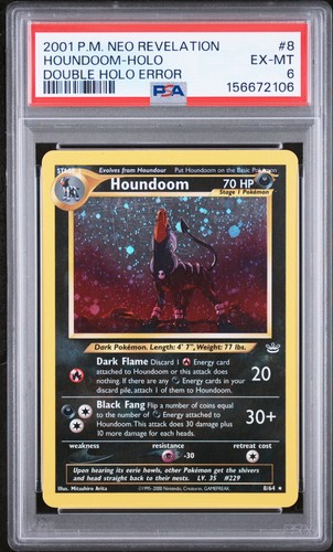 Houndoom (Unlimited) graded PSA 6 for sale on eBay