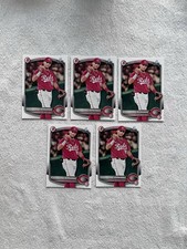 2025 Bowman Prospect Paper Ichiro Cano Hernandez  #BP-18 5 Card Lot