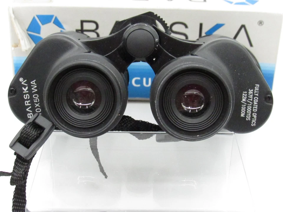 Barska Binoculars 10X50WA X-Trail 10x magnification AB10276 Box Case Strap - Image 3 of 4