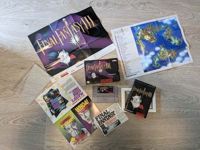Final Fantasy III / FF VI SNES USA-NTSC  | Original | Sammlerzustand CiB