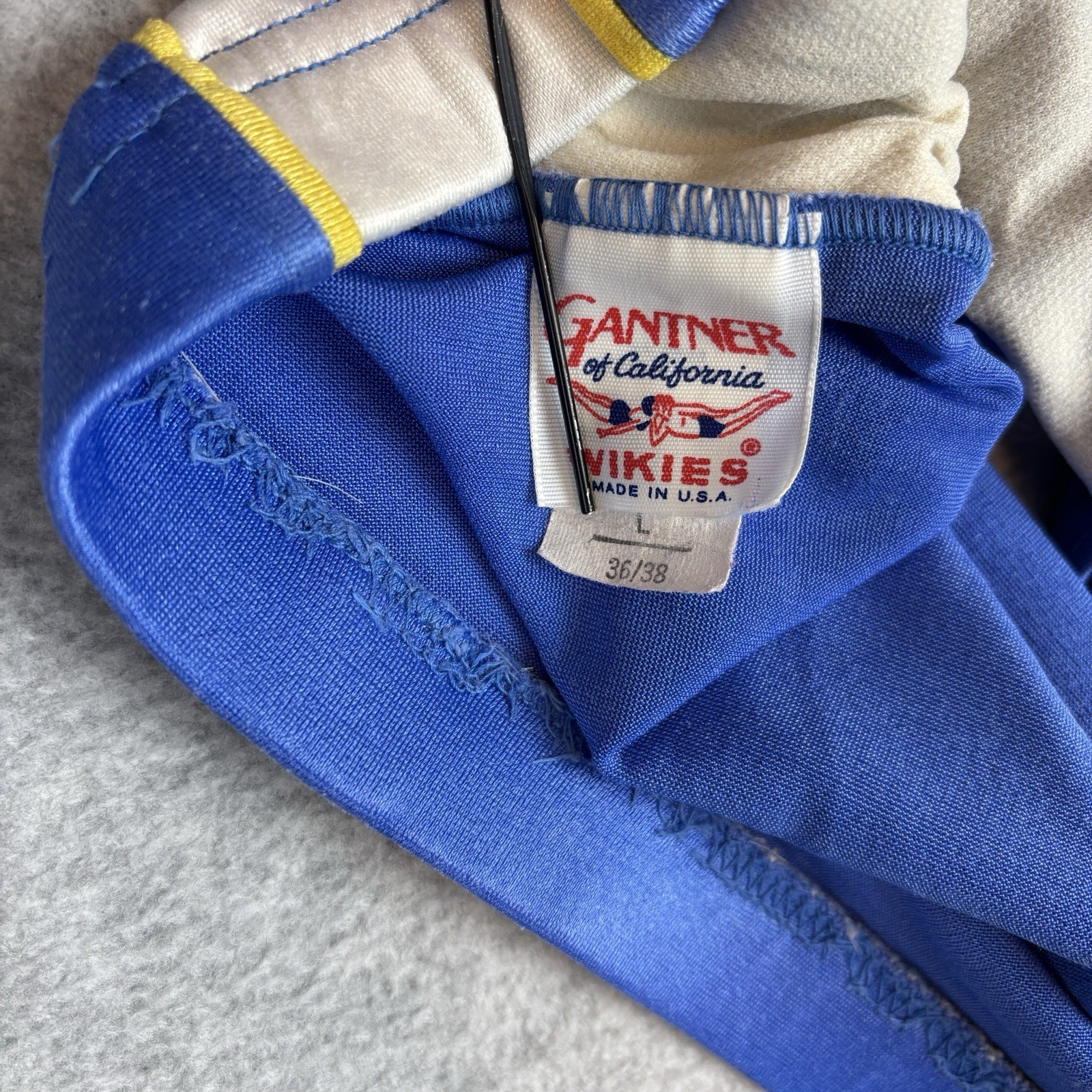 Vintage Gantner Of California Wikies Swim Trunks Large 1960’s Retro