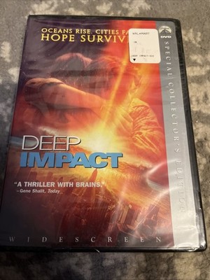 Deep Impact (DVD, 1998) New Sealed Morgan Freeman 90s Disaster Asteroid Flick