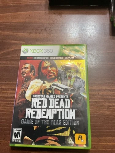 Red Dead Redemption Game of the Year Edition (Xbox 360, 2011) CIB Complete