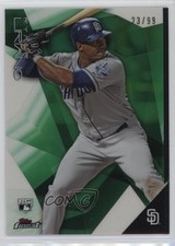 2015 Topps Finest Green Refractor /99 Rymer Liriano #50 kc3
