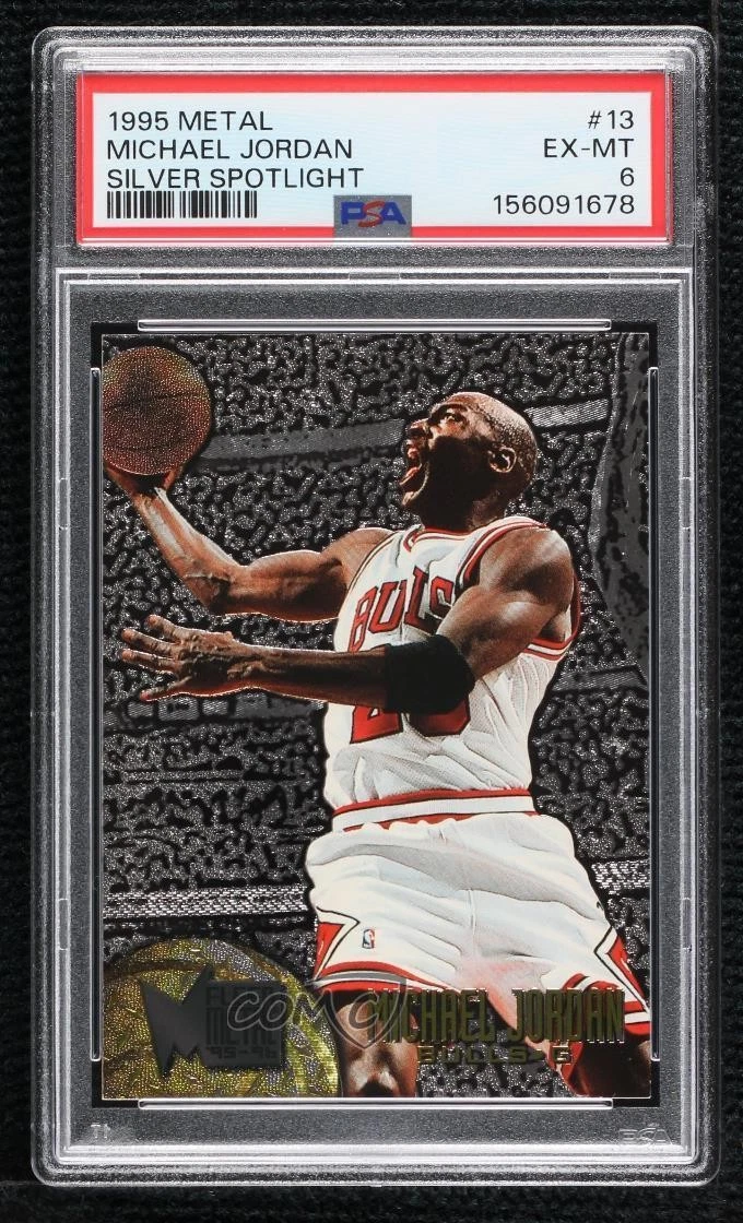 Fleer Michael Jordan 6 Graded Basketball Sports Trading Cards