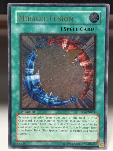 Miracle Fusion [Ultimate Rare] CRV-EN039 YuGiOh Cybernetic Revolution card price