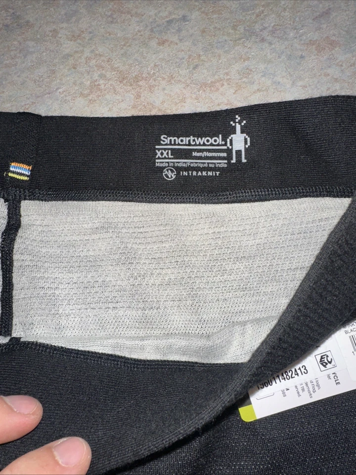 Nuevo con etiquetas Pantalones Smartwool Para Hombre Intraknit Térmico Merino Capa Base Talla XXL VENTA Foto 4 de 4