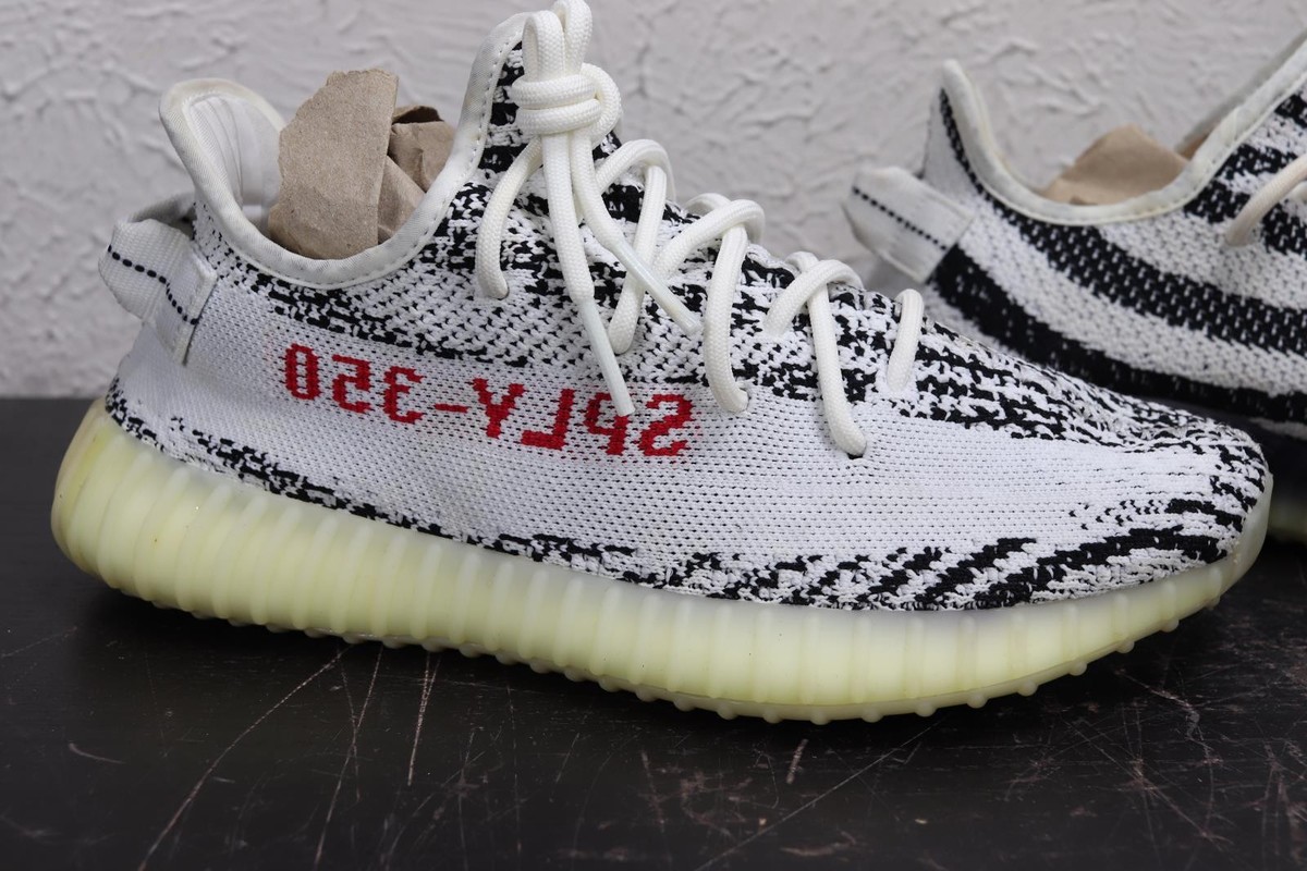 Adidas Yeezy Boost 350 V2 Zebra CP9654 Size 8M Pre-Owned | eBay