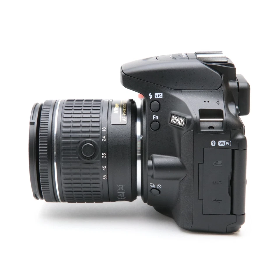 Nikon D5600 DSLR Camera + 18-55mm VR Lens Kit -Near Mint- #67 - Image 4 of 4