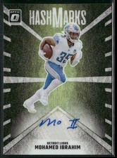 2024 Donruss Optic Mohamed Ibrahim Auto #HM-MIM Hash Marks