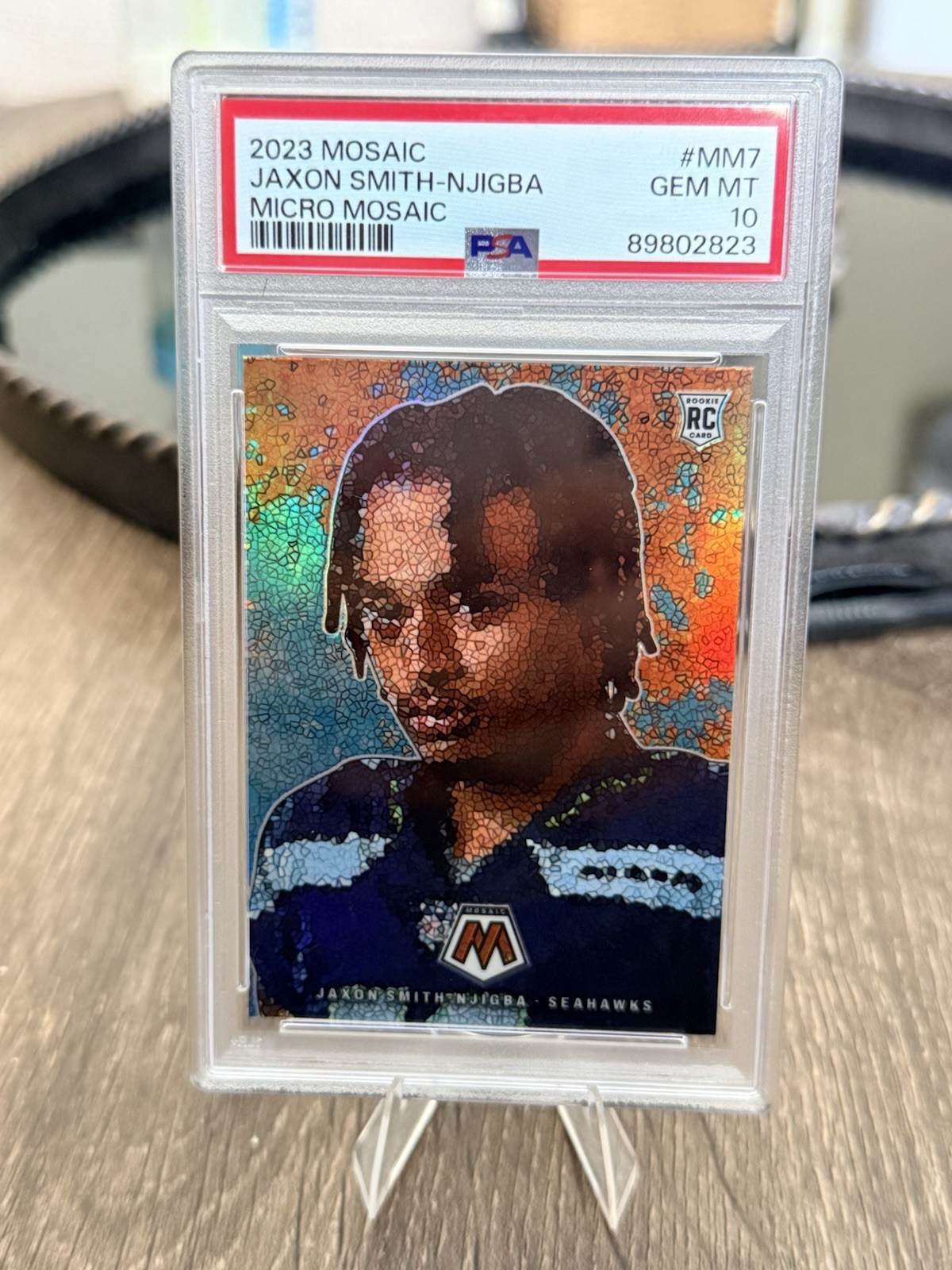 Jaxon Smith-Njigba Panini Mosaic Micro Mosaic #MM7 Base