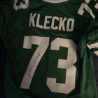 Joe Klecko Signed New York Jets Jersey JSA Authenticated Football #73