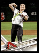 2017 Topps Series 1 First Pitch #FP-17 Bethanie Mattek-Sands Diamondbacks