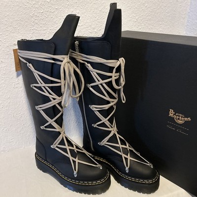 Rick Owens x Dr. Martens 1b60 Pentalace Quad Ro EU 43 NIB