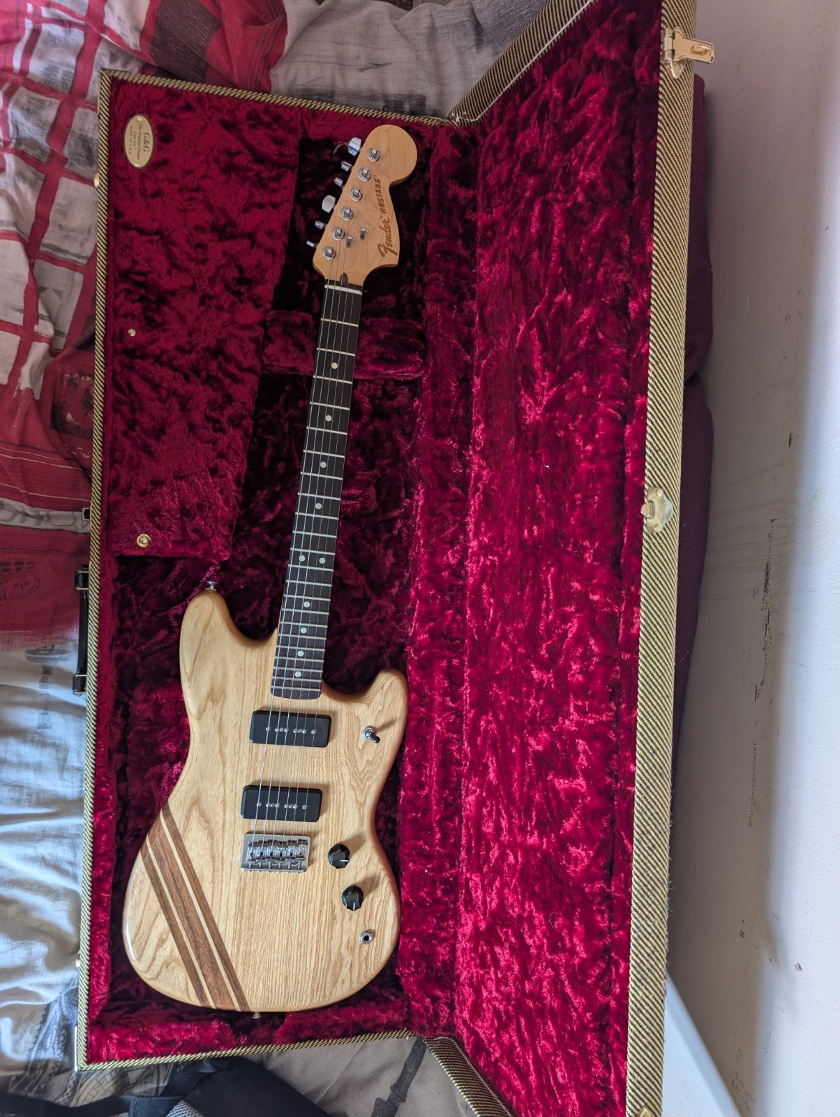 Fender Limited Edition American Shortboard Mustang 2015 USA + Original Hard Case