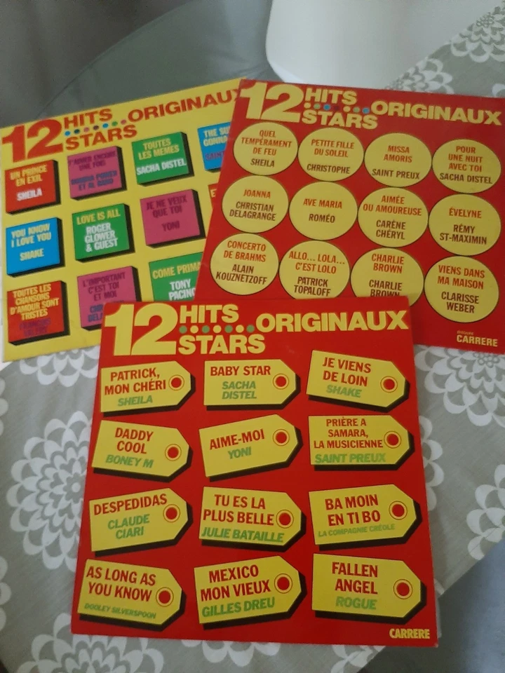 SHEILA LOT DE 3 LP COMPIL - Photo 1/1