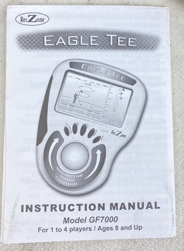Eagle Tee Golf w/ Rolling Track Ball Electronic Handheld Video Game Tested - Picture 3 of 12