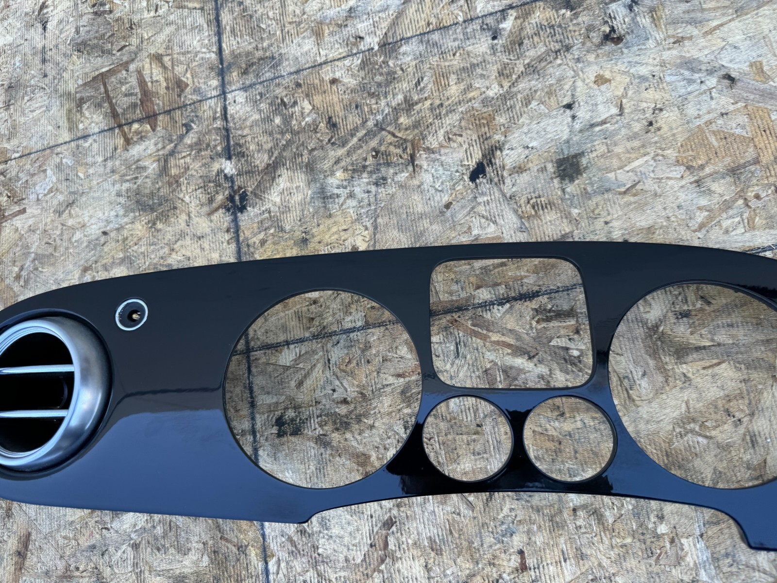 3W0857059 CLUSTER WOOD TRIM BEZEL BENTLEY FLYING SPUR GT GTC (2004-2010)