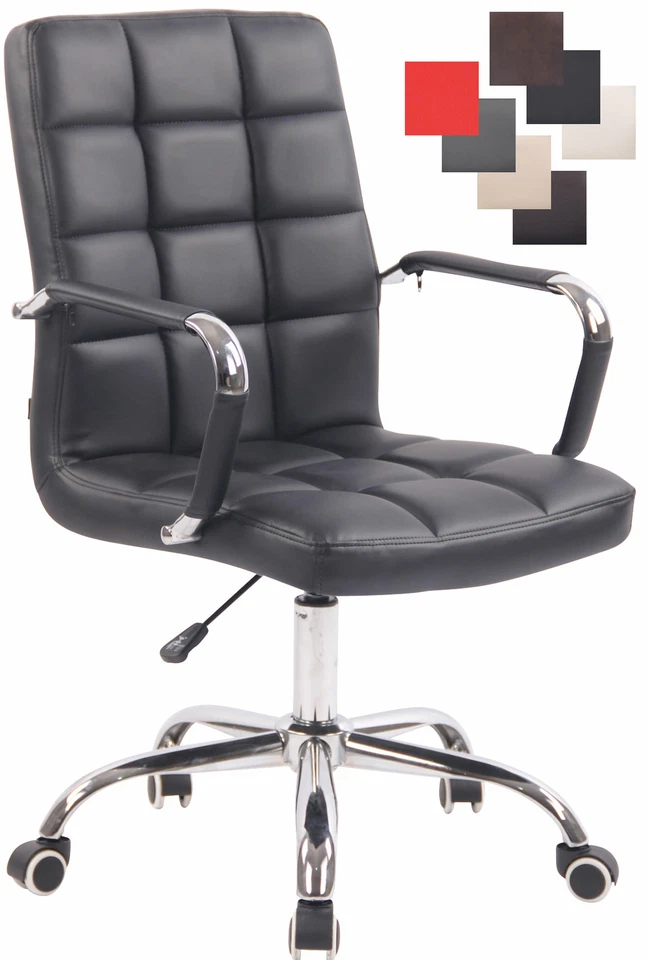CLP Bürostuhl Deli Drehstuhl Bürosessel Schreibtischstuhl Arbeitshocker Chefsessel