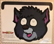 Mercer's Mayer's Critters of the Night Mask - "Axel" wilk