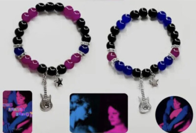 TV Mädchen, das sich wirklich kümmert 2-teiliges Perlenarmband