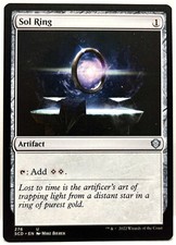 MTG - Sol Ring (276) Starter Commander Decks- SCD, NM