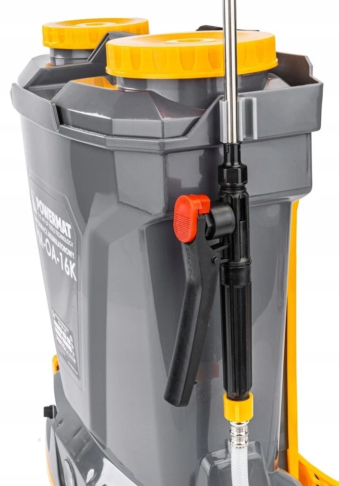 Pompa a Spalla per Irrorazione Spruzzatore a Batteria Nebulizzatore a Zaino 16 L - Immagine 3 di 4