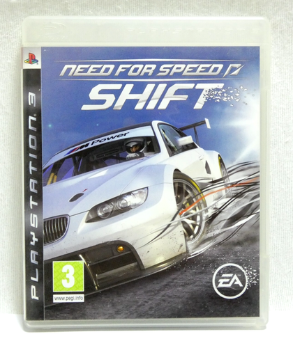 Need For Speed Shift PS3 Platinum - Complet Notice, Très Bon état, Course