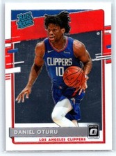 2020-21 Panini Donruss Optic - Rated Rookie #183 Daniel Oturu (RC)