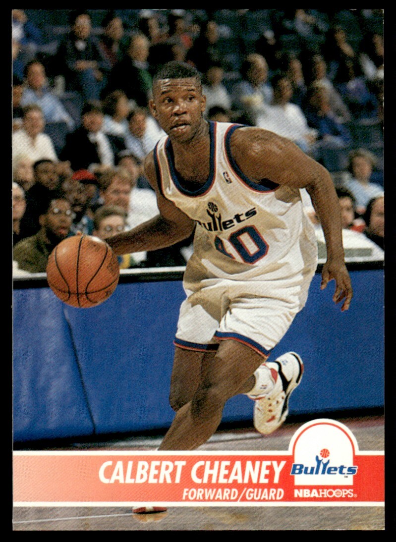 1994-95 NBA Hoops #219 Calbert Cheaney Washington Bullets