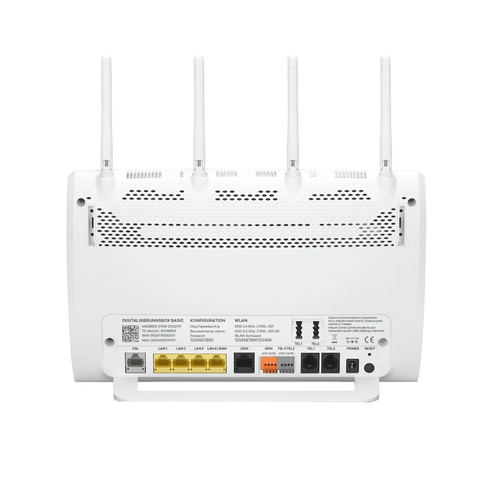 Telekom Digitalisierungsbox BASIC Router DSL/VDSL/VDSL2/VOIP SuperVectoring GE - Bild 2 von 3