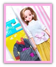 Vtg Takara Japan JENNY Club Life Style Coordination 11" Barbie Licca Doll