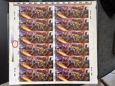Rare Numbered Limited Edition Transformers Sheet 2022 MNH only 200 printed UK