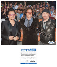 Director Davis Guggenheim U2 From The Sky Down Signed 8x10 Photo PROOF ACOA Director Davis Guggenheim U2 From The Sky Down Signed 8x10 Photo PROOF ACOA
