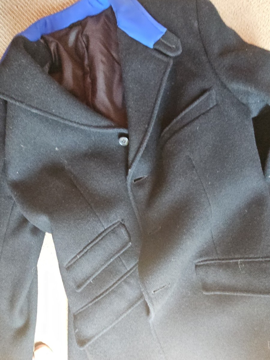 Standout Tailored Sportsman British Black Melton Riding Jacket | eBay