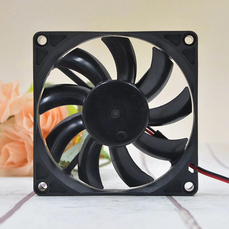 COFAN F-8015H12BII 12V 0.35A 80*80*15MM 8CM 2Pin Cooling Fan - Image 3 of 3