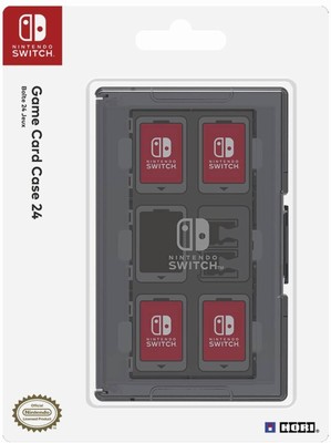 Hori NINTENDO SWITCH GAME CARD CASE (SCHWARZ) Aufbewahrungsbox für Gamecards