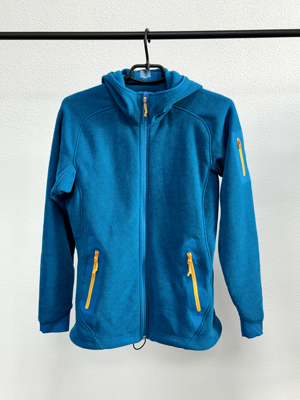 ARC'TERYX Giacca in pile con cappuccio Arcteryx Strato cerniera intera Polartec Thermal Pro donna taglia M