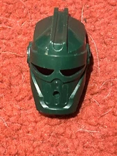 Lego Bionicle Toa Metru Matau mask only, dark green Kanohi Makiki, illusion