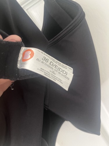 BRAVADO Still BH 36 D/E (DD) schwarz nahtlos kabellos Umstandsmode - Bild 5 von 5