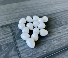 Wingspan | All 15 White Egg Miniatures | Official Replacement Extra Game Pieces