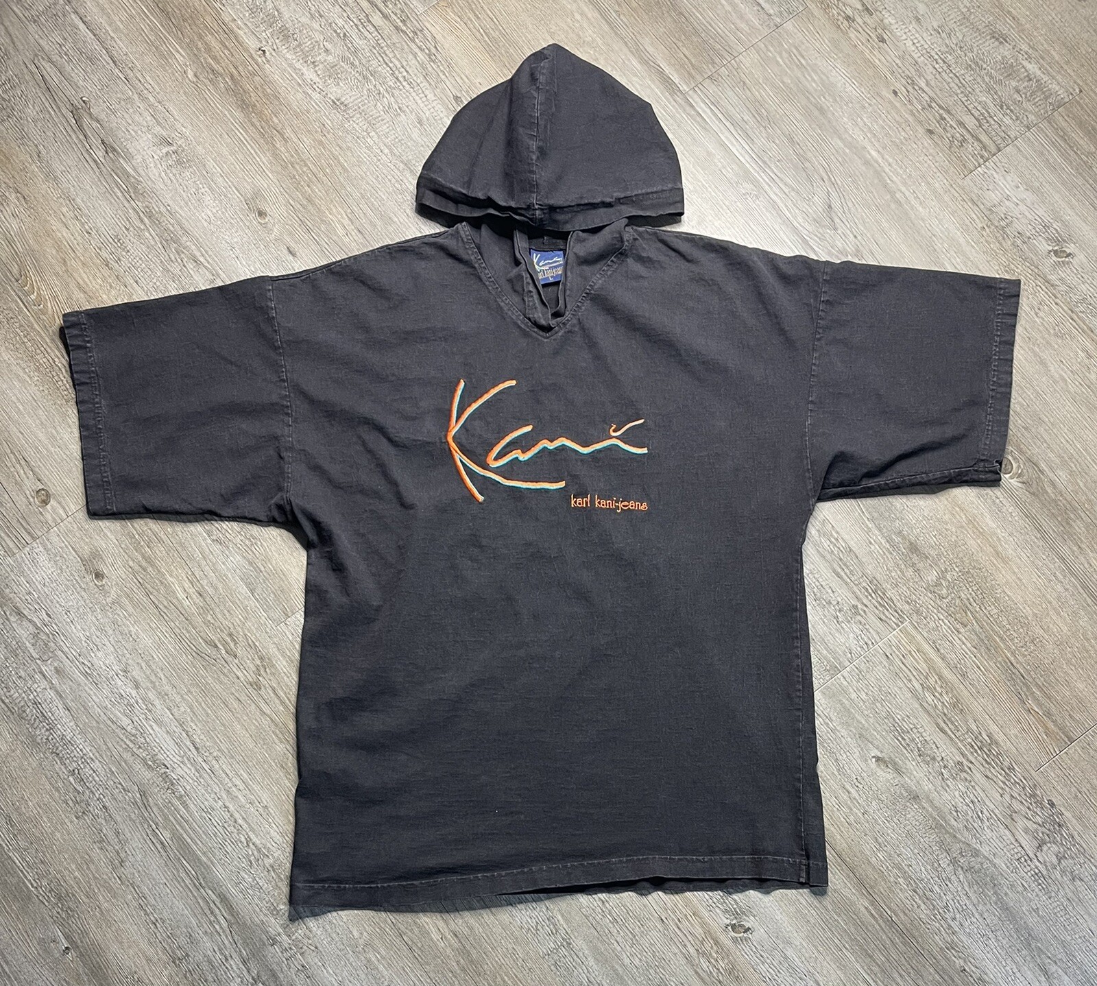 Karl Kani Jeans Embroidered Hoodie 