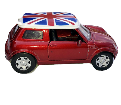 MINI 三輪車 レッド ユニオンジャック Austin Mini Cooper S Cherry Red Deluxe Hard Top Union Jack Flag 1