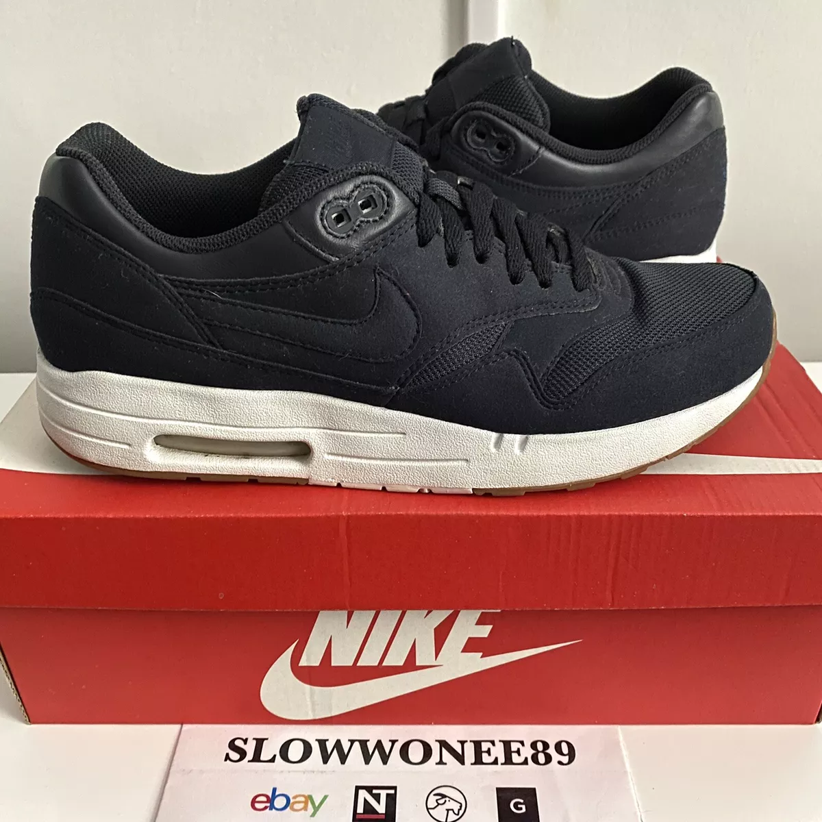 Ga lekker liggen Opeenvolgend methaan NIKE x APC AIR MAXIM 1 SP PITCH NAVY BLUE Sz 9 607541 440 rare qs am1 max |  eBay