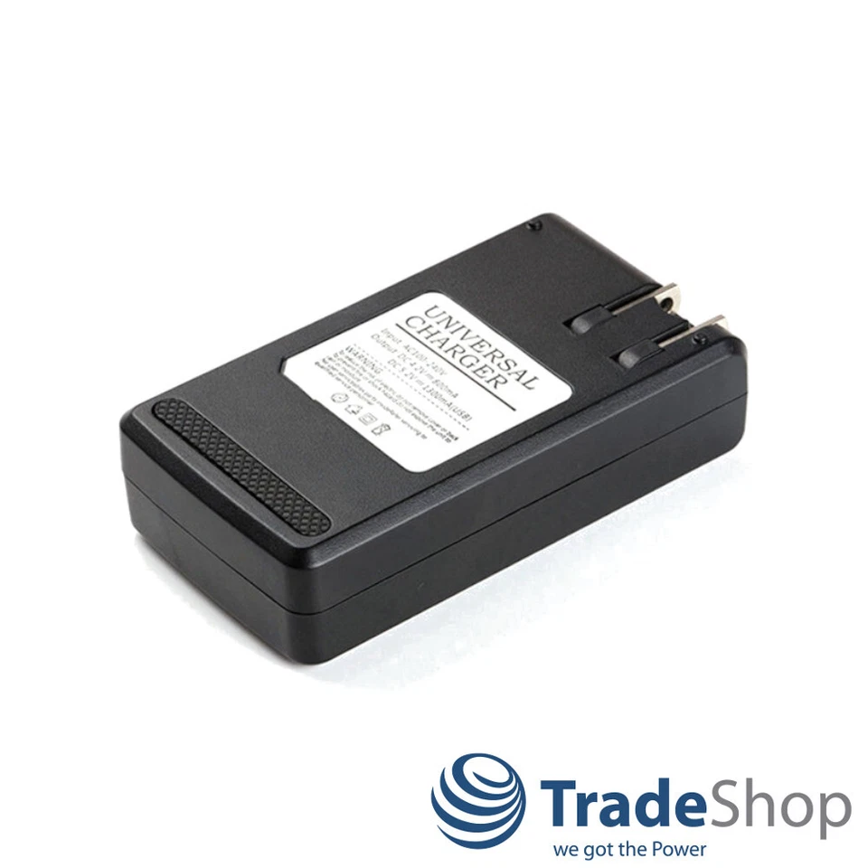 Handy Kamera Akku Ladegerät Universal Ladestation einstellbar für Li-Ion Akkus - Bild 4 von 4