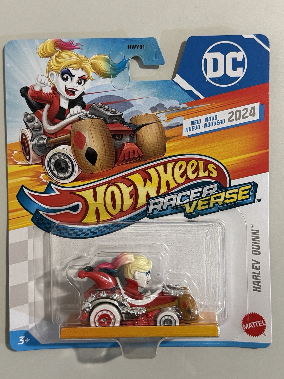 Hot Wheels Racer Verse 2024 DC Batman Harley Quinn Suicide Squad Mattel ...
