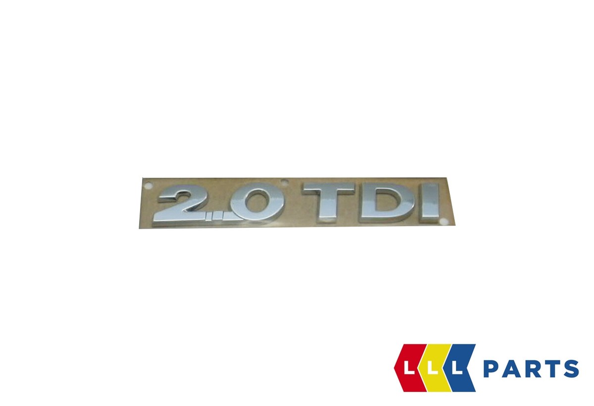 NEW GENUINE VW TIGUAN 16 - 19 TRUNK BOOT LID 2.0 TDI BADGE EMBLEM